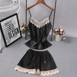 Red Women Lace Kimono Robe Set Lady Satin Bathrobe Bride Bridesmaid Wedding Robe Dress Gown Sexy Nightgown Sleepwear M L XL