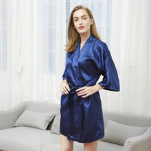 Load image into Gallery viewer, Sexy Women New Printed Robe Classic Red Animals Sleepwear Home Dress Bridesmaid Bride Wedding Robes Kimono Nightwear Bath Gown